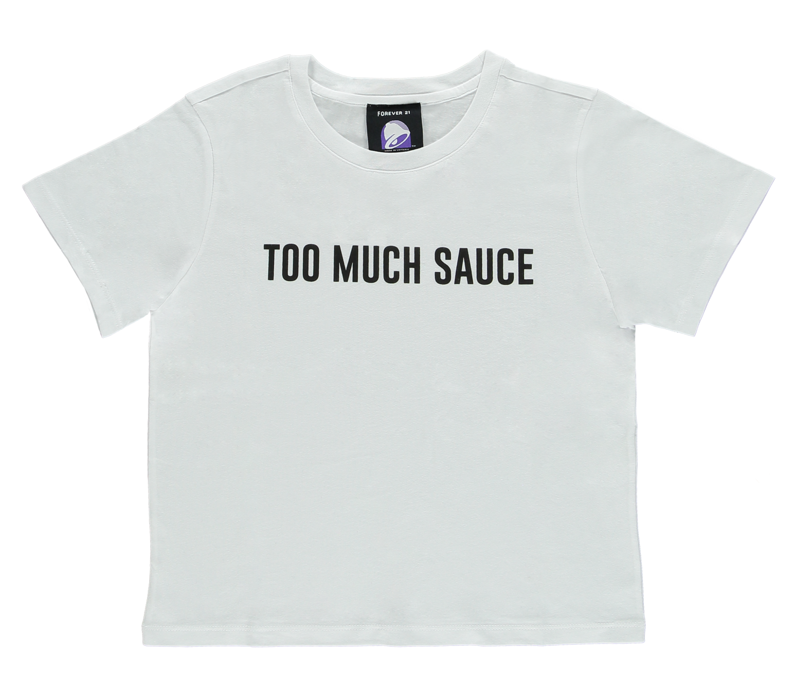 Taco Bell Too Much Sauce Graphic Tee, $15.90